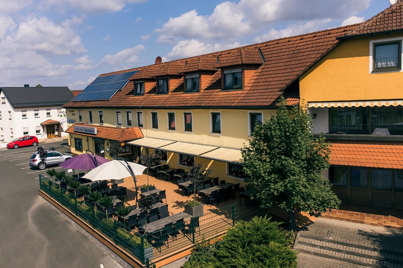 Hotel Spitzenpfeil Michelau in Oberfranken ภายนอก รูปภาพ