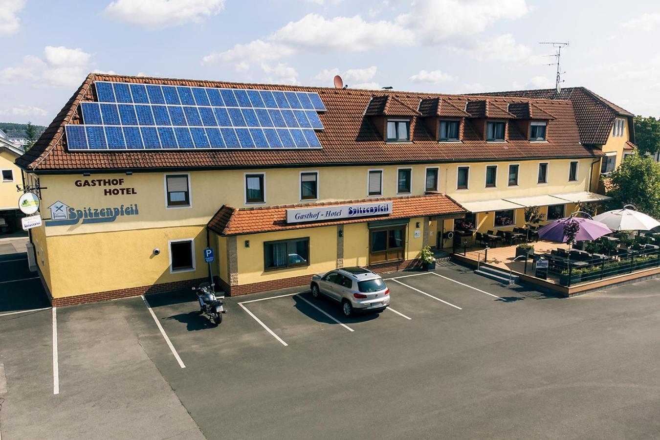 Hotel Spitzenpfeil Michelau in Oberfranken ภายนอก รูปภาพ