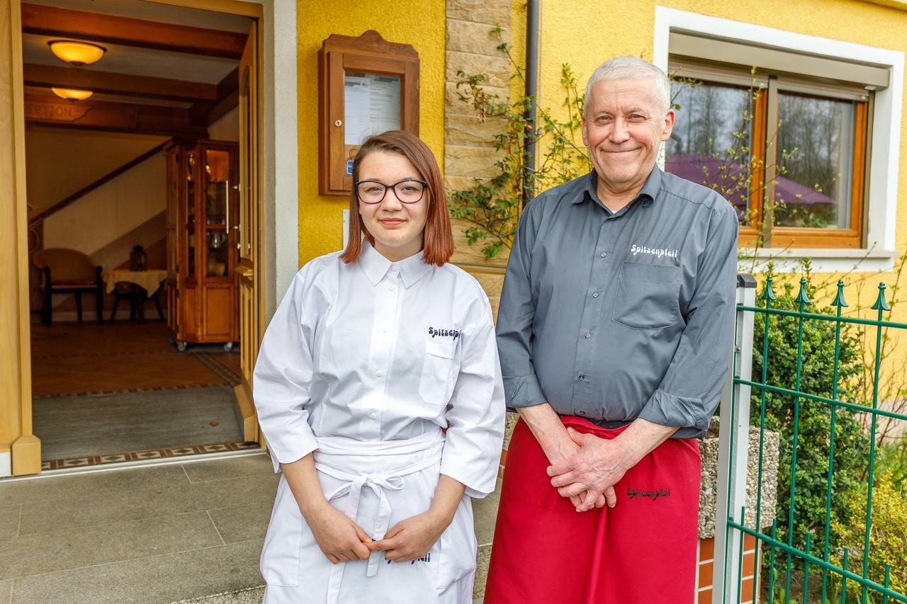 Hotel Spitzenpfeil Michelau in Oberfranken ภายนอก รูปภาพ